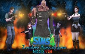 《模拟人生4》丧尸启示录/Zombie Apocalypse（v2.3.1适配本体v1.117）